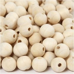 cuentas de madera