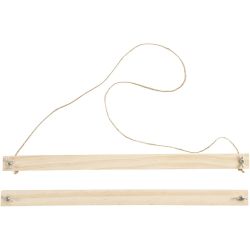 Colgador para póster, 2 cm, 2,2 cm, 33,6 cm, 1 set