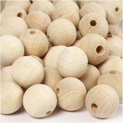 cuentas de madera