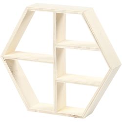 Estante de madera