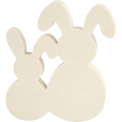 Conejos, 17 cm, 16 cm, 2 cm, 1 set