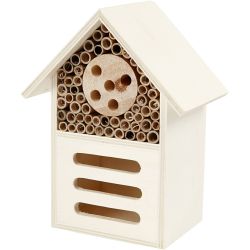 Hotel para insectos y mariposas