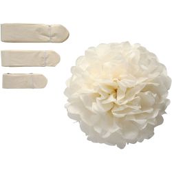 Pompones de seda