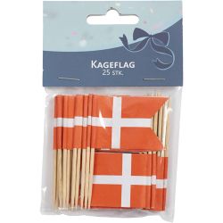 Banderas para pasteles