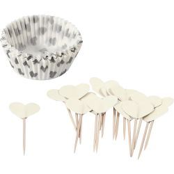 Envoltura para cupcakes y toppers