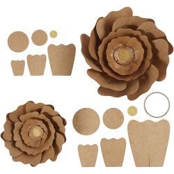 Flores de papel
