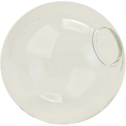 Jarrón de bola de vidrio