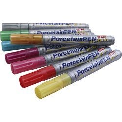 Rotuladores de cristal y porcelana