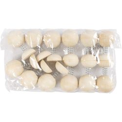 Figura rebotante de madera