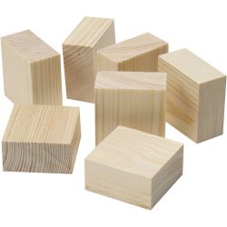 Bloques/pies de madera