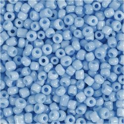 Cuentas de Semillas de Rocaille, dia 3 mm, medidas 8/0, medida agujero 0,6-1,0 mm, turquesa, 25 gr/ 1 paquete