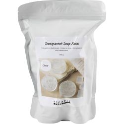 Base de jabón transparente