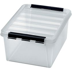 Caja de almacenaje con tapa
