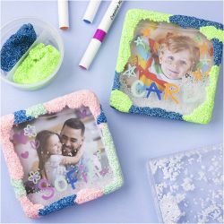 Marco cuadrado para agitar