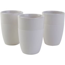 Taza con exterior mate