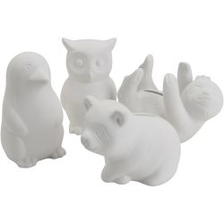 Recipientes para monedas con personajes