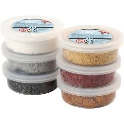 Foam Clay®, Metálica, marrón harmonía, 6x14 gr/ 1 paquete