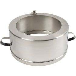 Tapa de soporte con un agujero