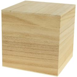 Caja cúbica para decorar