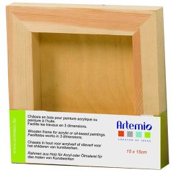 Marco de madera 3D para decorar