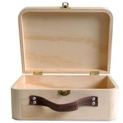 Caja de madera para decorar de Paulownia