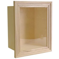 Vitrina de madera para decorar
