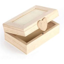 Caja de madera para decorar
