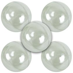 Bola de plástico transparente apta para alimentos