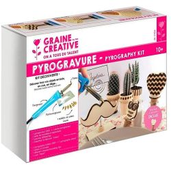 Kit de pirograbado de Graine Créative