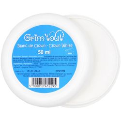 Pintura facial de payaso