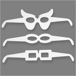 Gafas de cartón 