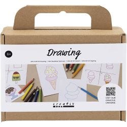 Mini Kit de manualidades Dibujo, Dulces, 1 paquete