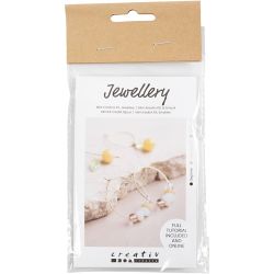 Mini Kit de manualidades Joyas, Aros con cuentas, 1 paquete