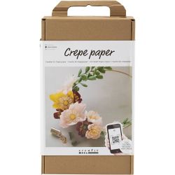 Kit de manualidades Papel Crespón
