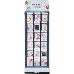 Expositor de suelo con Mini Kit de manualidades