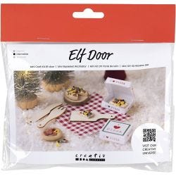 Mini Kit de manualidades Puerta de Elfo, Pizza, 1 paquete