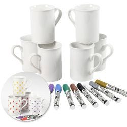 Kits: Decora tazas con rotuladores de porcelana