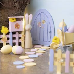 Kit de manualidades Puerta de Conejo de Pascua