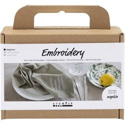 Mini kit de manualidades de Bordado