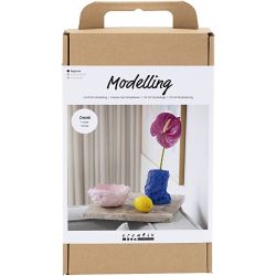 Kit de manualidades Modelado, Jarrón y cuenco, 1 paquete