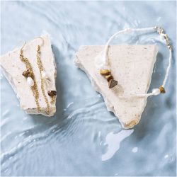 Mini Kit de manualidades Joyas, Collar y pendientes de cristal, 1 paquete