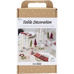 Kit de manualidades Montaje de la Mesa, Ángeles, árboles de Navidad, estrellas, surtido de colores, 1 paquete