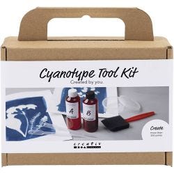 Kit de herramientas de cianotipia