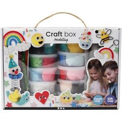 Set de llaveros con Silk y Foam Clay, surtido de colores, 1 set