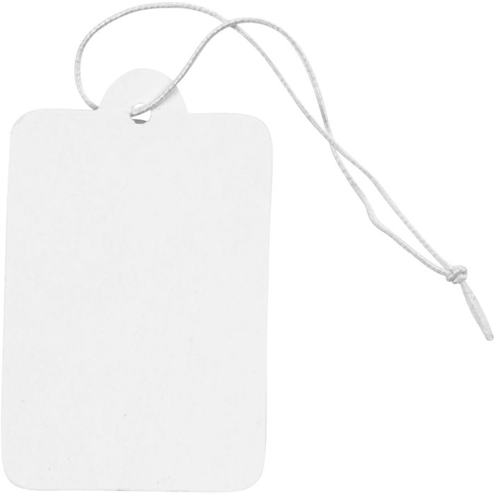 Etiqueta, medidas 25x40 mm, blanco, 100 ud/ 1 paquete