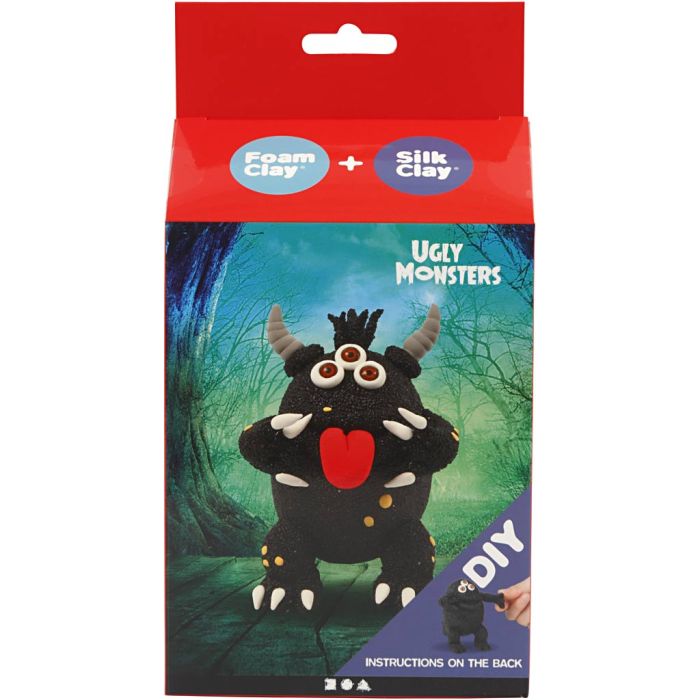 Funny Friend, monstruo, negro, 1 paquete
