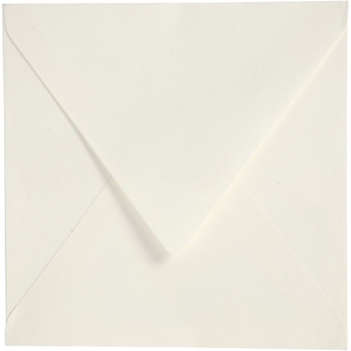 Sobres, medida sobre 16x16 cm, 120 gr, blanquecino, 50 ud/ 1 paquete