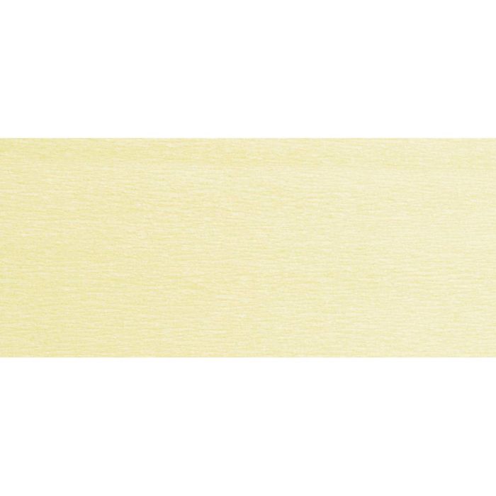 Papel Crepé, hoja 50x250 cm, 22 gr, crema, 1 pliegues/ 1 paquete