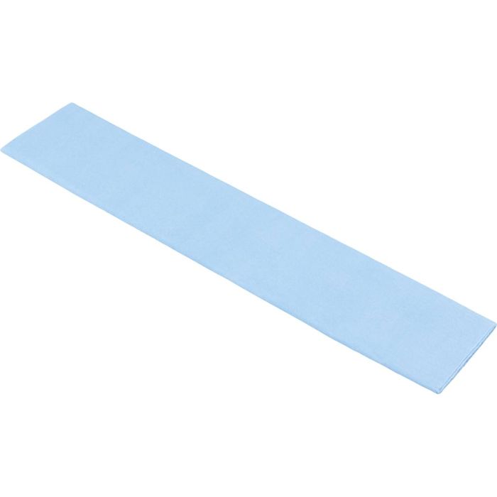 Papel Crepé, hoja 50x250 cm, 22 gr, azul cielo, 1 pliegues/ 1 paquete