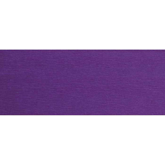 Papel Crepé, hoja 50x250 cm, 22 gr, violeta oscuro, 1 pliegues/ 1 paquete